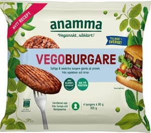 Anamma Vegoburgare Frysta