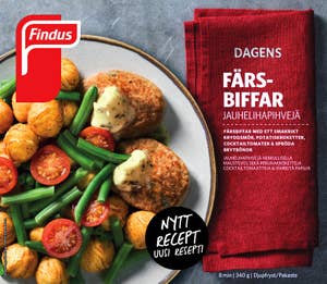 Dagens Färsbiffar med Kryddsmör Fryst