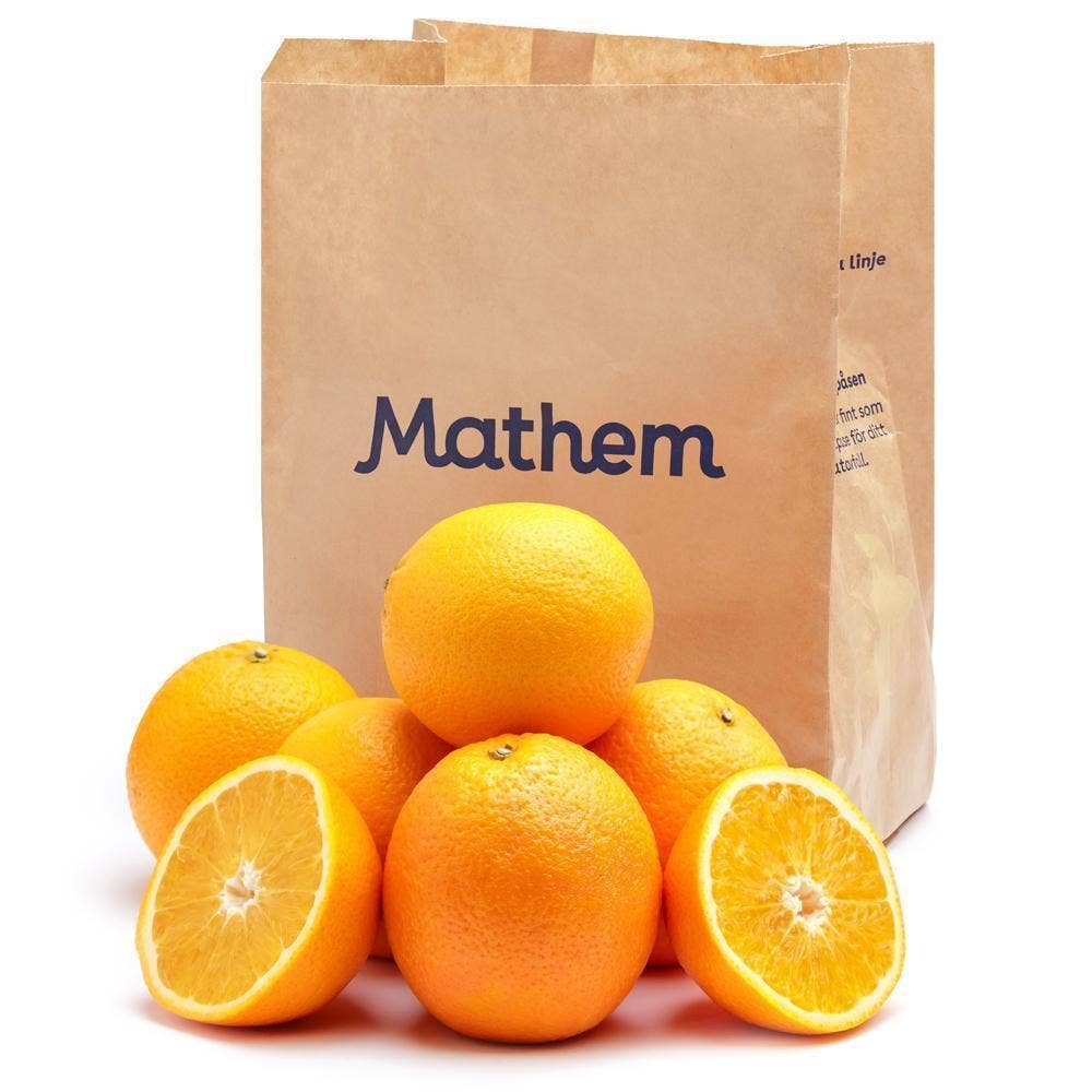 Apelsin 6-pack Valencia Klass1 Sydafrika