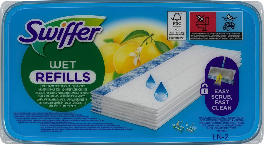 Swiffer Wet Cloth Citrus Refill