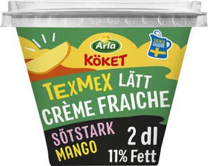 Arla Köket® Lätt Crème Fraiche Sötstark Mango 11%