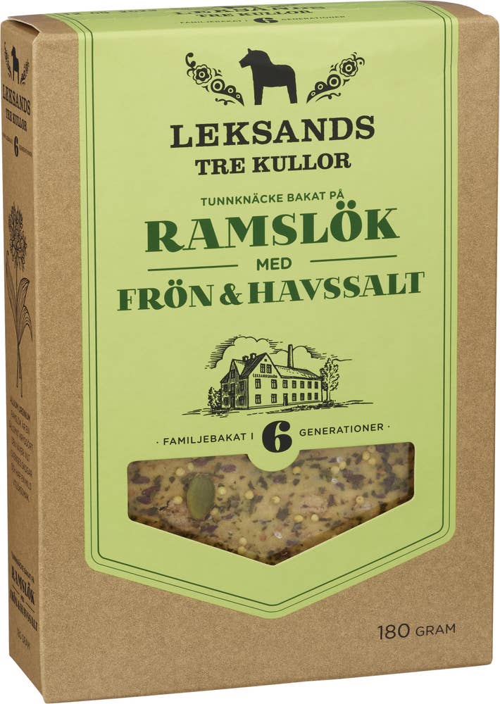Leksands Tre Kullor Tunnknäcke Ramslök & Frön