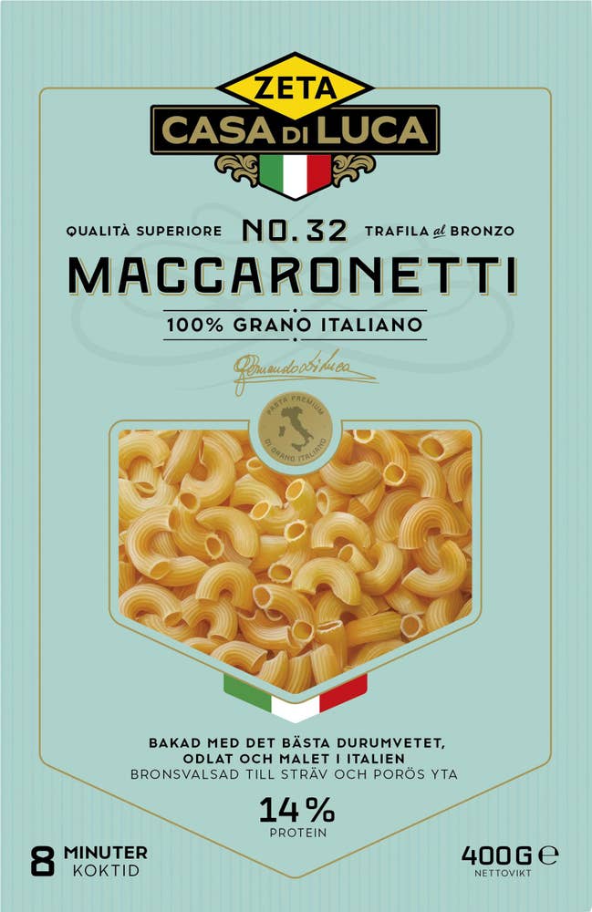 Zeta Pasta Maccaronetti