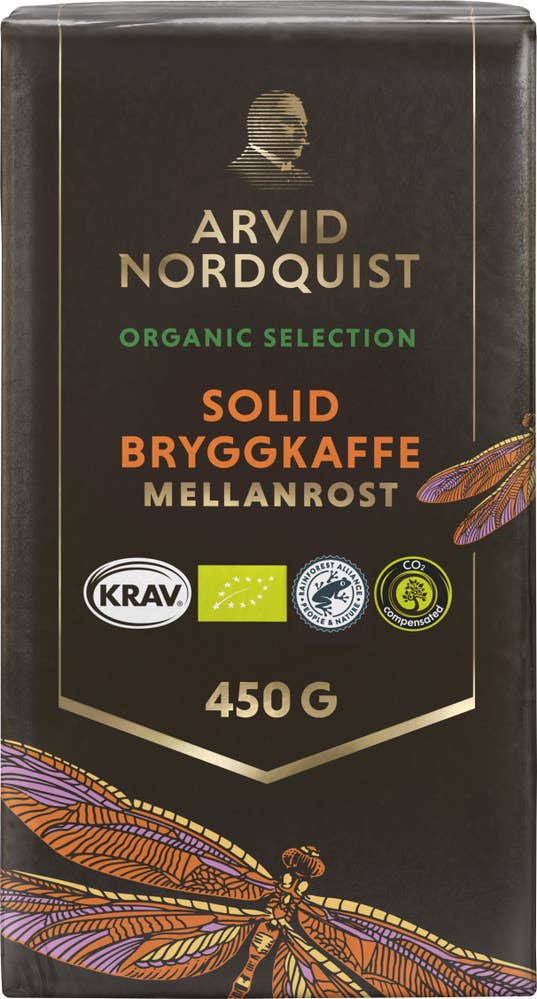 Arvid Nordquist Selection Solid Byggkaffe Mellanrost EKO/KRAV/Fairtrade