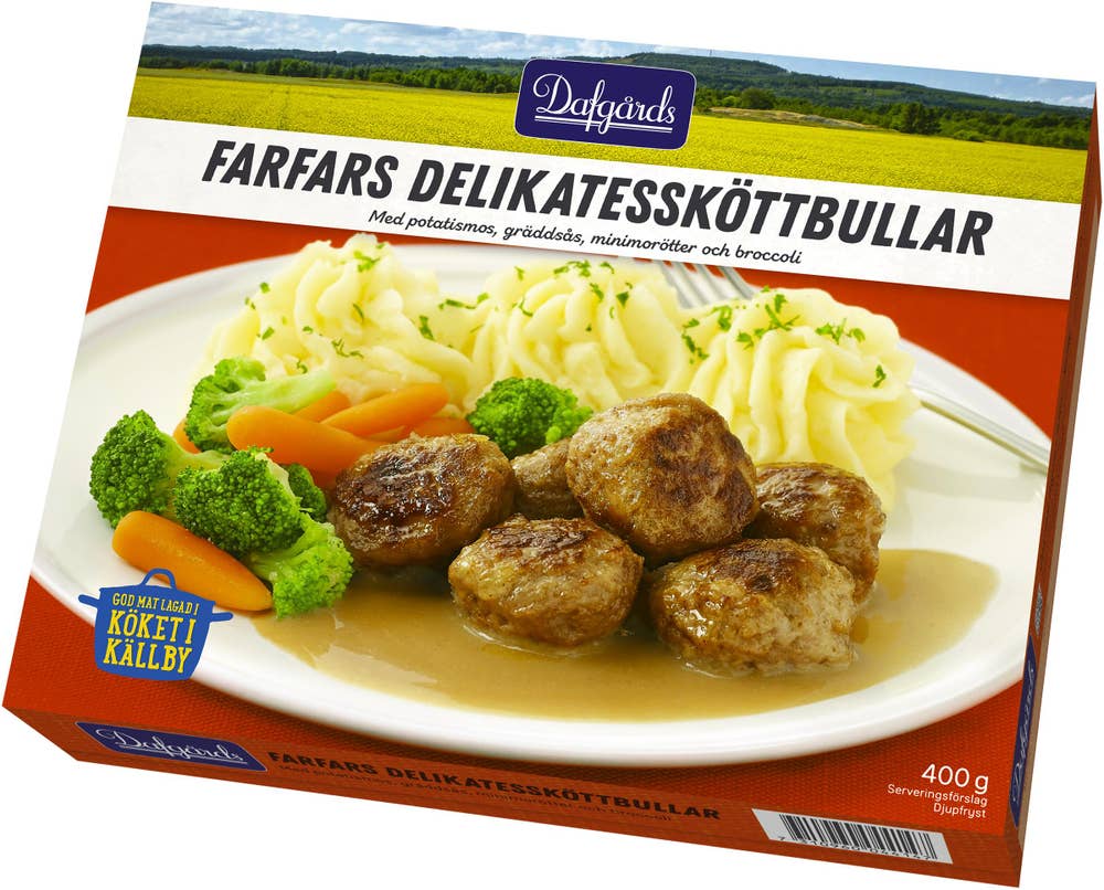Dafgårds Farfars Delikatessköttbullar Fryst