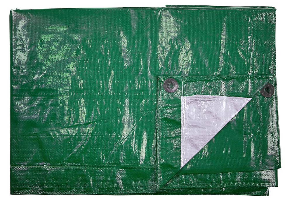 Clas Ohlson Presenning 2,4x3,5 Grön/Silver Clas Ohlson