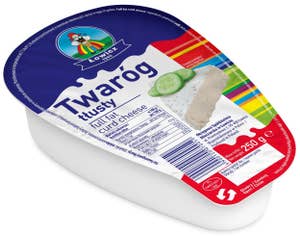 Lowicz Twaróg polsk färskost helfet 7,5%