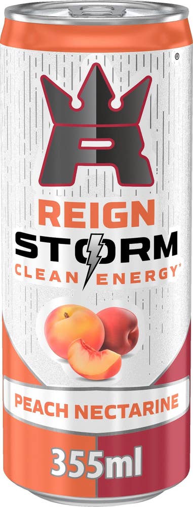 Reign Storm Energidryck Peach & Nectarin
