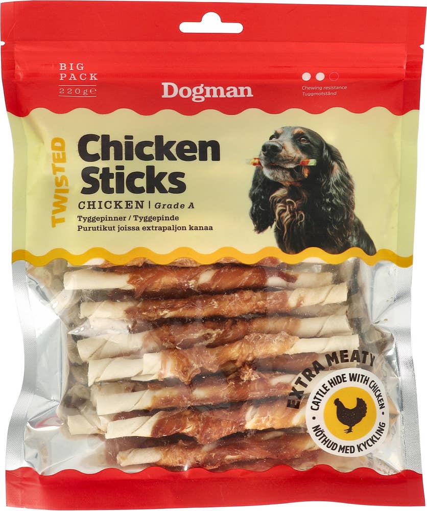Dogman Chicken Sticks 25-p