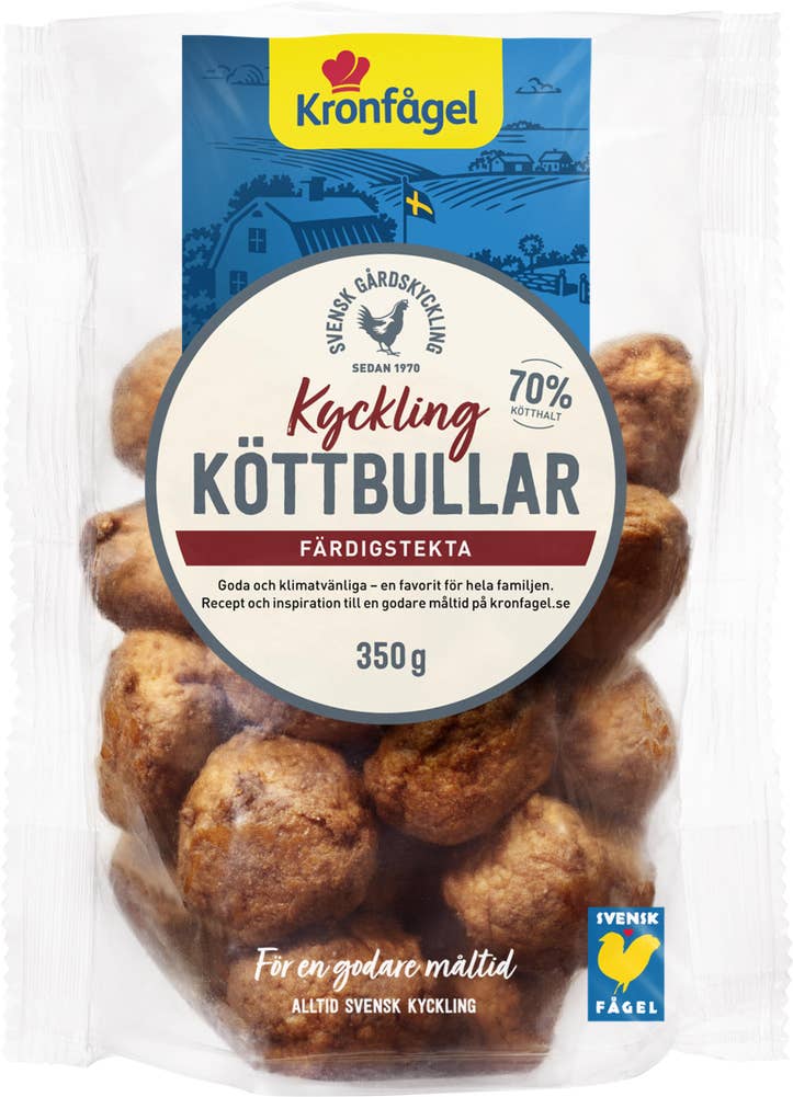 Kronfågel Kycklingköttbullar