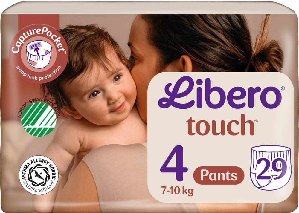 Libero Blöja Touch Pants (4) 7-12kg