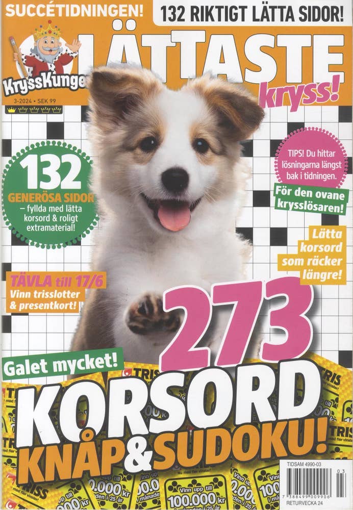 Tidsam KryssKungens LÄTTASTE Tidsam