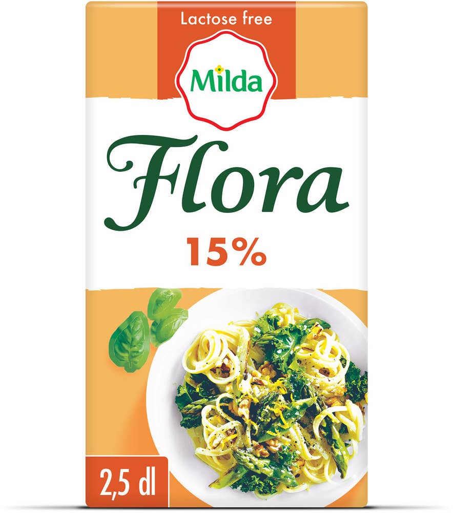 Flora by Milda Mat 15% Laktosfri