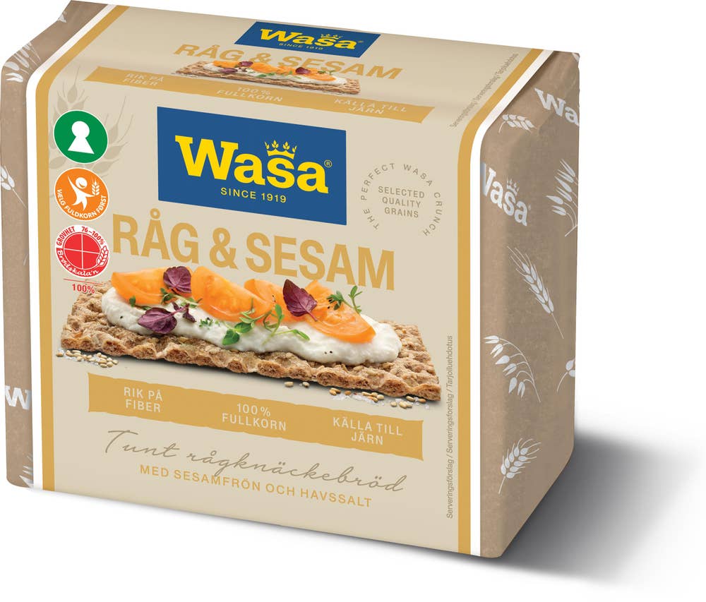 Wasa Knäckebröd Råg & Sesamfrö