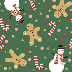 Duni Servett Candyman Green 3-Lags 33x33cm