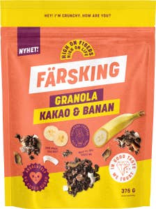 Färsking Granola Kakao Banan