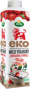Arla Ko® Yoghurt Mild 1,8% Jordgubb & Vanilj EKO