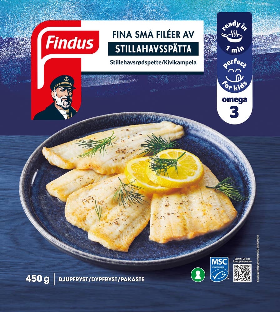 Findus Stillahavsspätta Fryst MSC