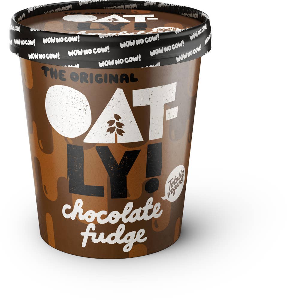 Oatly Havreglass Chocolate Fudge 0,5L Oatly
