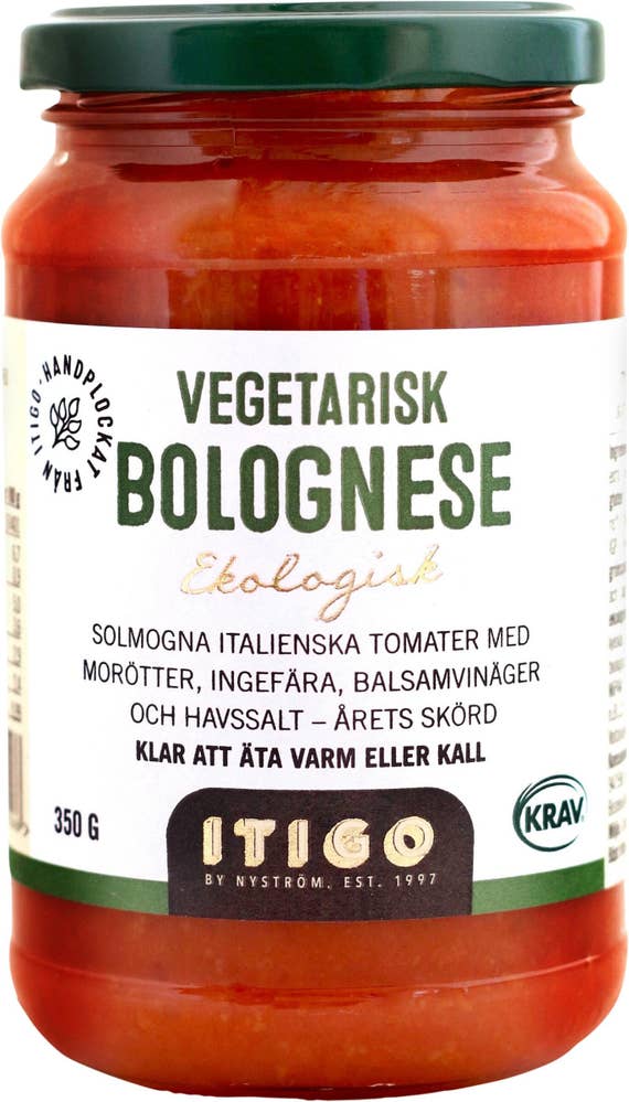 Itigo Vegetarisk Bolognese EKO/KRAV