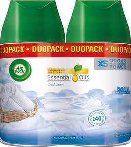 Air Wick Doftspray Refill Cool Linen Duo 2x250ml
