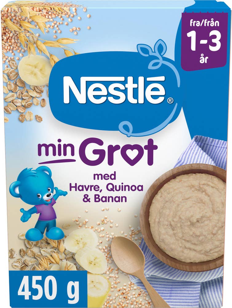 Nestlé Havregröt med Quinoa & Banan 1-3År