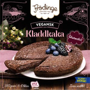 Frödinge Kladdkaka Glutenfri Vegansk Fryst
