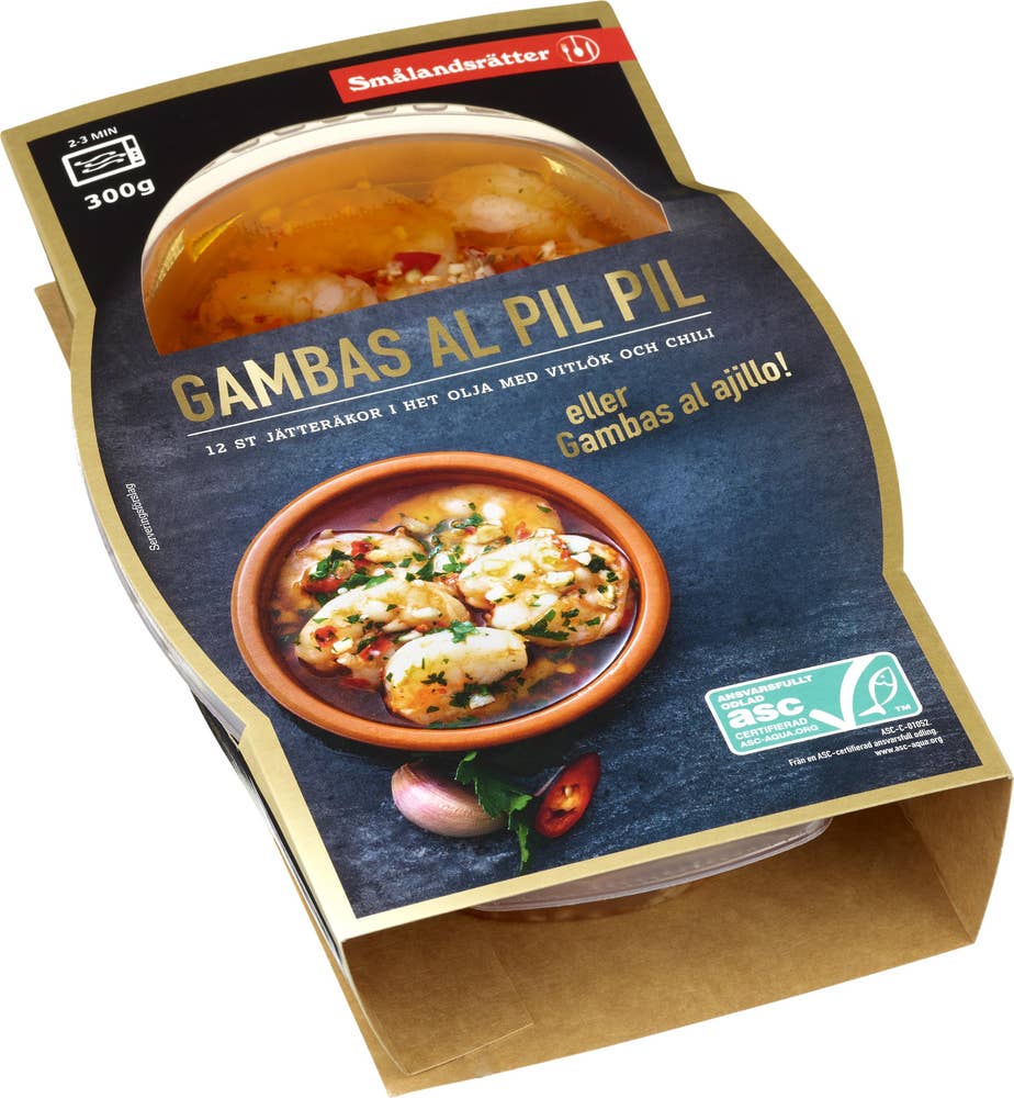 Smålandskräftan Gambas Al Pil Pil ASC