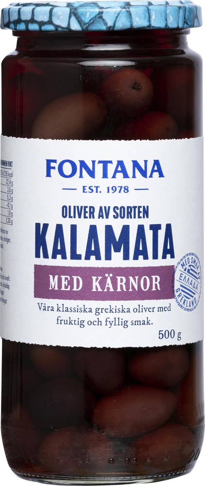 Fontana Kalamataoliver med Kärnor