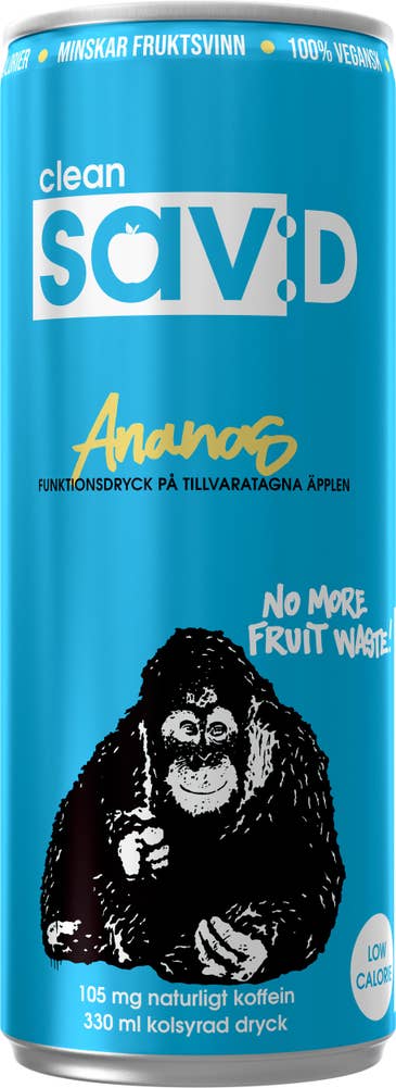 Clean sav:D Energidryck Ananas
