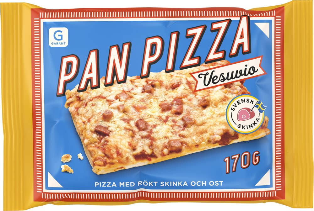 Garant Pan Pizza Vesuvio Fryst 9-p