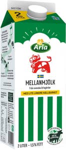 Arla Ko® Mellanmjölk Lång Hållbarhet 1,5%