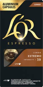 L'OR Lungo Estremo 10 Kaffekapslar