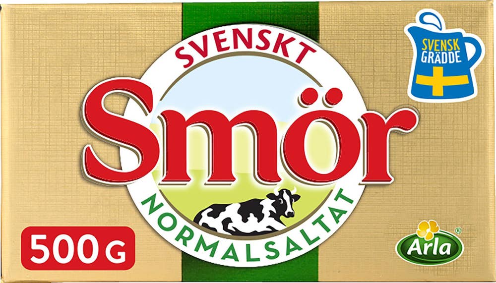 Svenskt Smör från Arla Smör Normalsaltat 82%