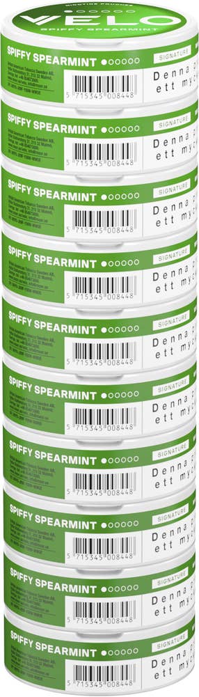 VELO Snus Spiffy Spearmint VELO