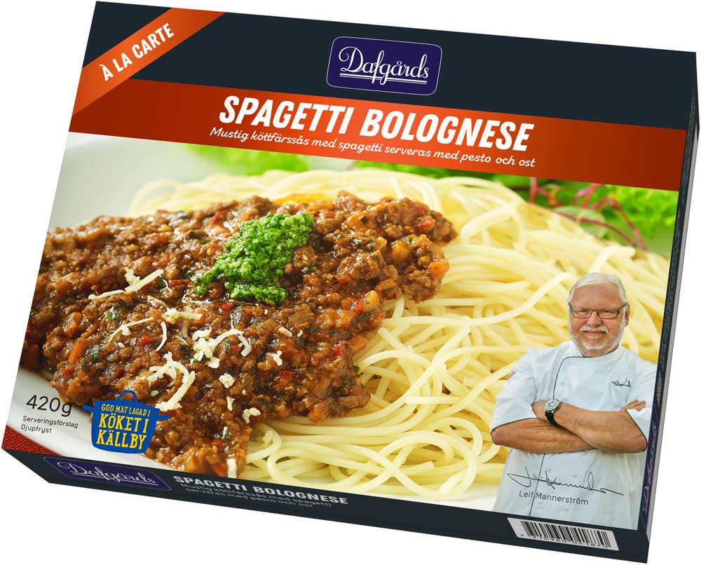 Dafgårds Spagetti Bolognese Fryst