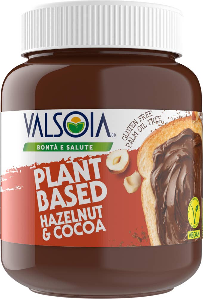 Valsoia Hasselnötskräm med Choklad Vegansk