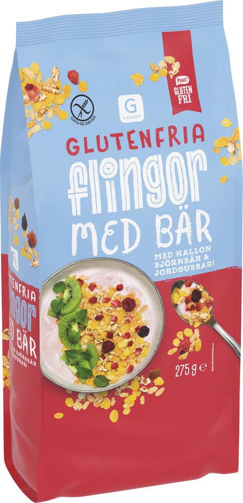 Garant Flingor Med Bär Glutenfri