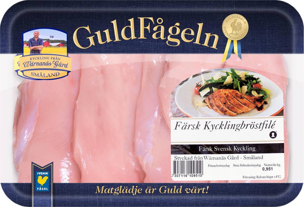 Guldfågeln Kycklingbröstfilé