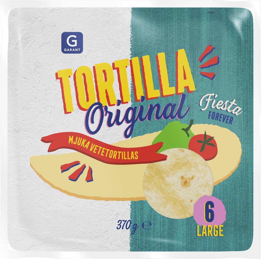 Garant Tortillas Vete Large 6-p