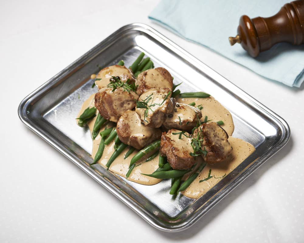 Backup Fläskfilé med Grönpepparsås 2-3 Port Fryst