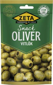 Zeta Snacksoliver Vitlök