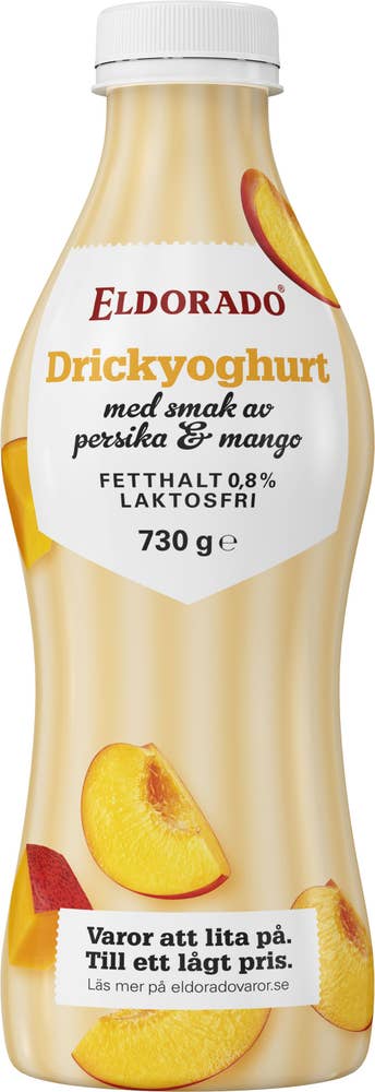 Eldorado Drickyoghurt Laktosfri Persika & Mango