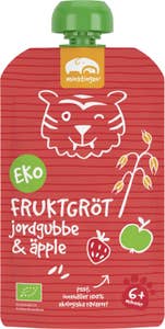 Minstingen Klämmis Fruktgröt Jordgubb & Äpple +6M EKO