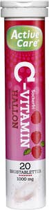 Active Care Brustablett C-Vitamin Hallon