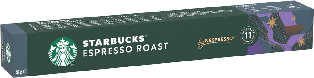 Starbucks By Nespresso Espresso Roast 11 Kaffekapslar