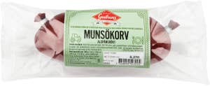 Gudruns Munsökorv Alspånsrökt