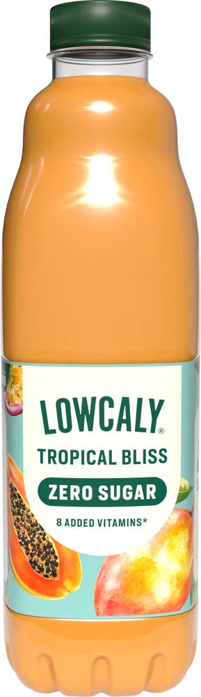LOWCALY Juice Tropical Bliss Sockerfri