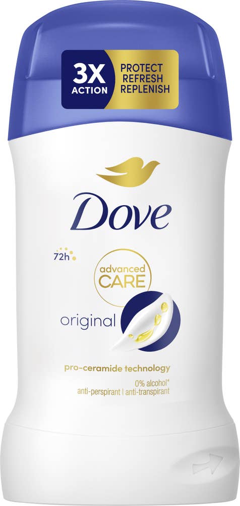 Dove Deo Advanced Original Stick 72h