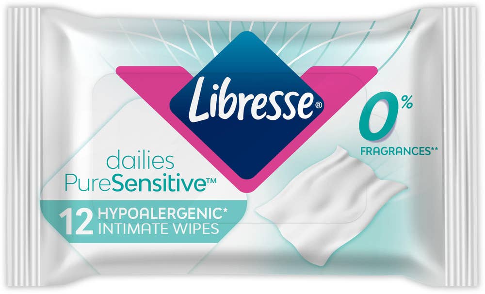Libresse Intimservetter Pure Sensitive Oparfymerade